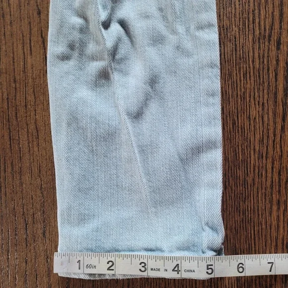 Zara Basic Skinny Leg Light Wash Jeans Size Women's 6 - Picture 9 of 12